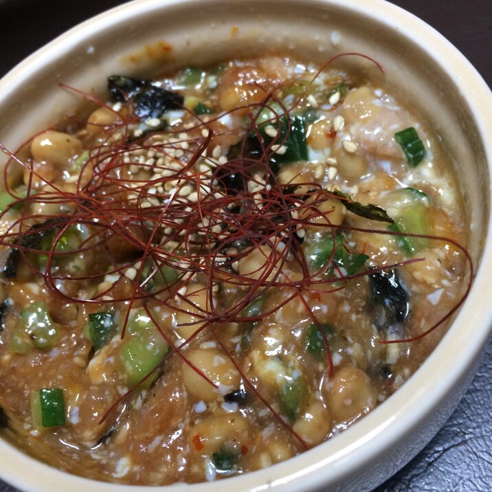 ユッケ丼のタレ